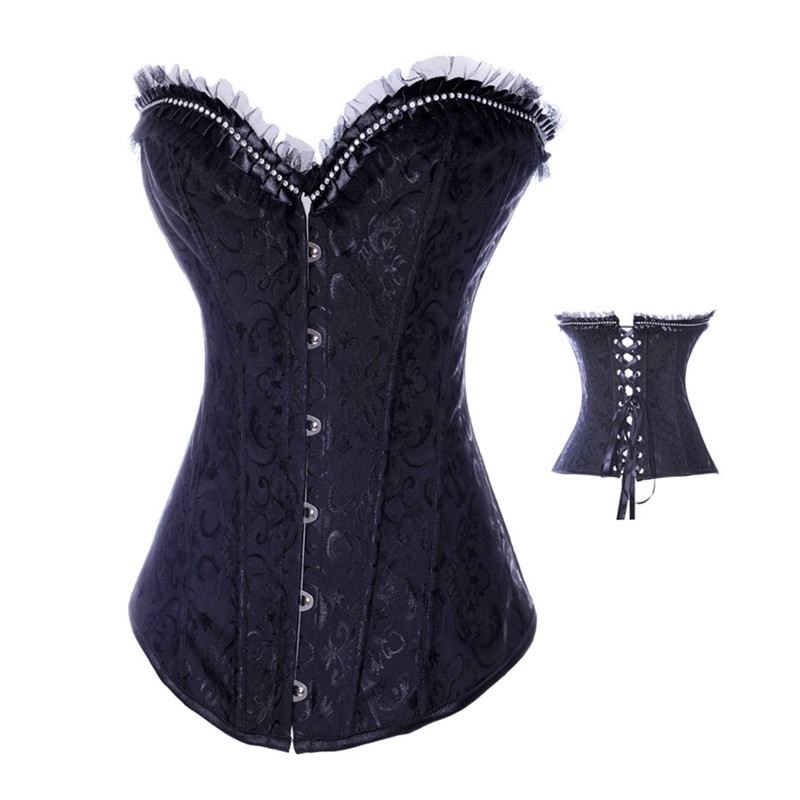New Rhinestone Corset Full Ste - огляд і ціна Boning Corset Steel