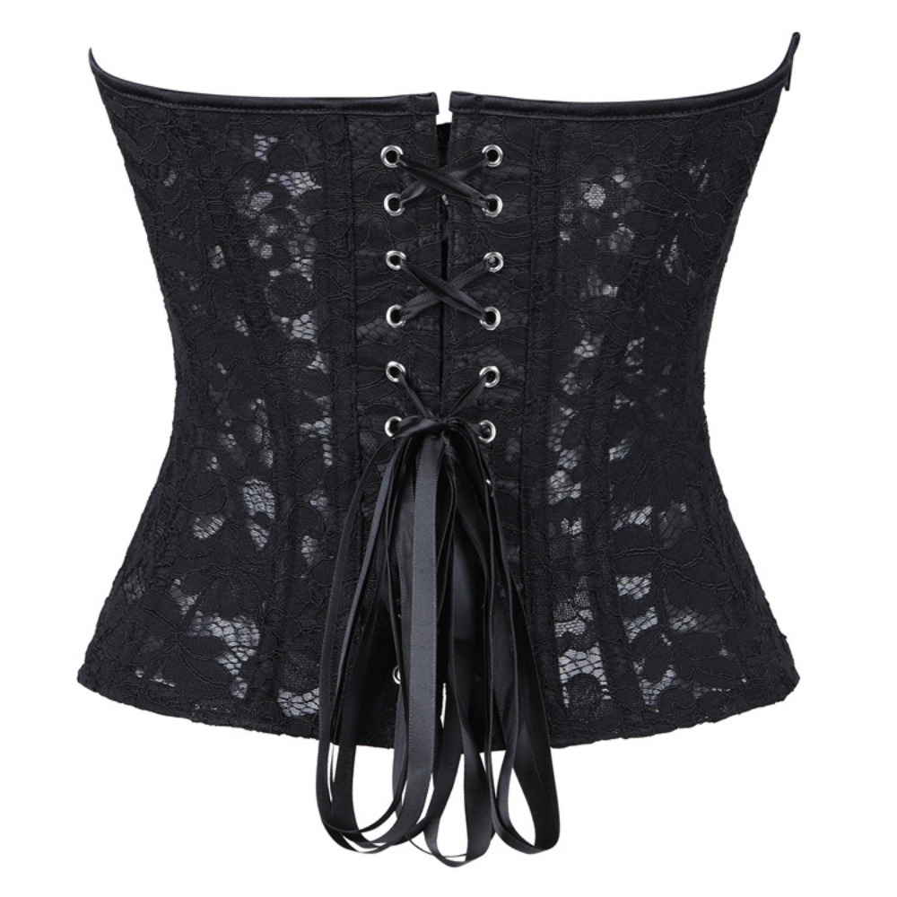 Sexy Mesh Corset Camisole Top  - огляд і ціна Boning Corset Steel