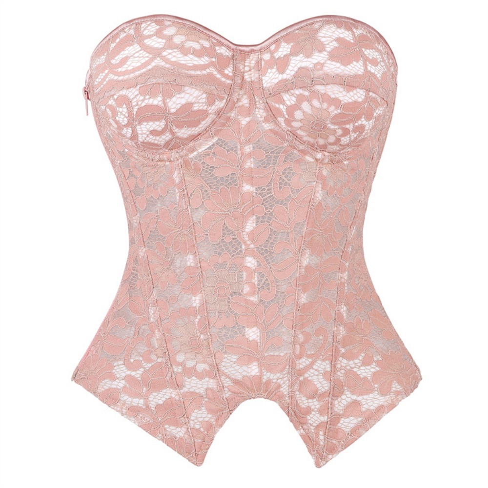 Sexy Mesh Corset Camisole Top  - огляд і ціна Boning Corset Steel