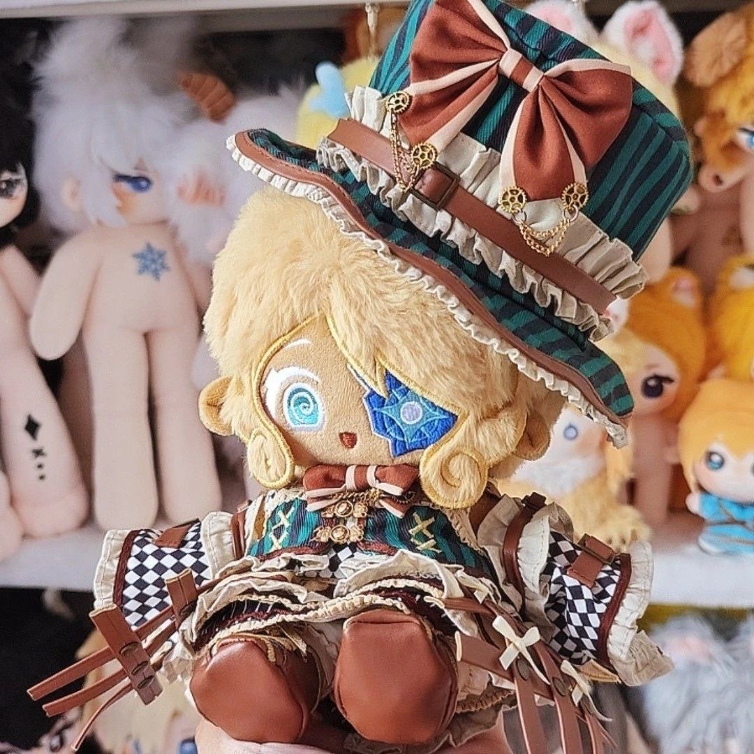 20cm Timekeeper Cookie Plushie - огляд і ціна Cosplay Plushie Prop