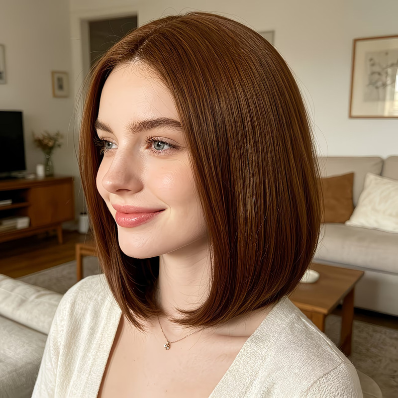 Airy bangs short bob wig, ligh - огляд і ціна Wig Fiber Net