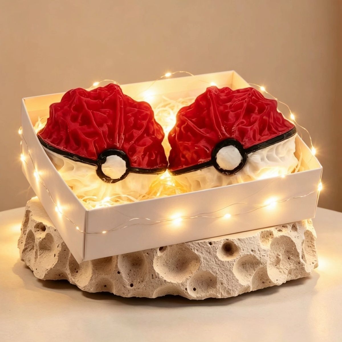 Pokemon Pokeball 3D Walnut Red - огляд і ціна Pokeball Cosplay Prop