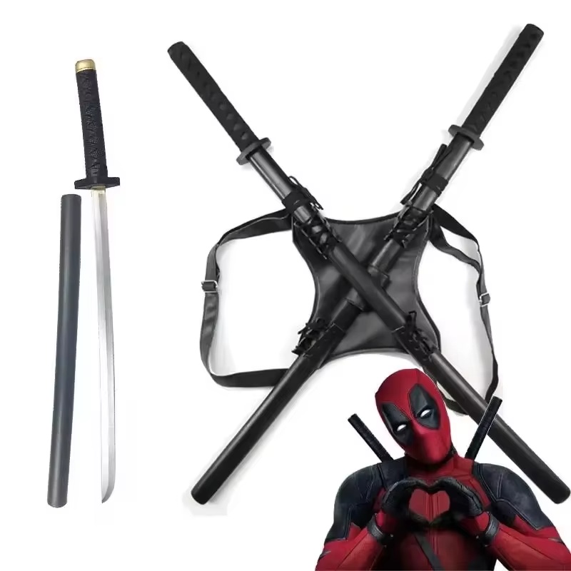 2025 New 61cm Deadpool Katana  - огляд і ціна Cosplay Prop Dagger