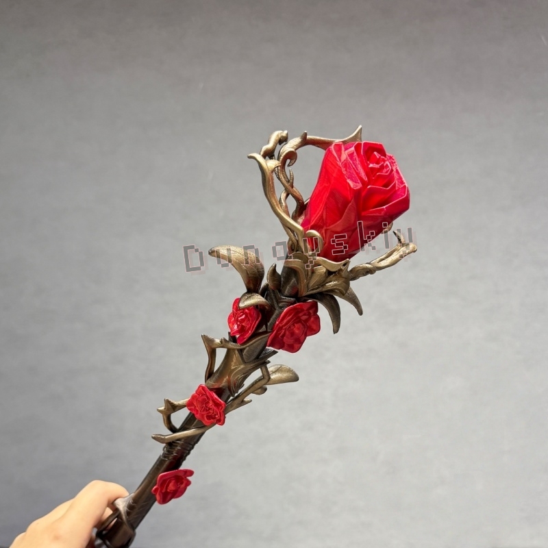 Sylus Staff Silver Wing Demon  - огляд і ціна Cosplay Prop 3D Print