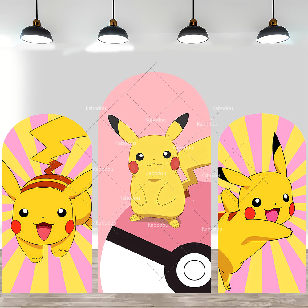 Pokemon Pikachu Backdrop Arch  - огляд і ціна Pokeball Cosplay Prop