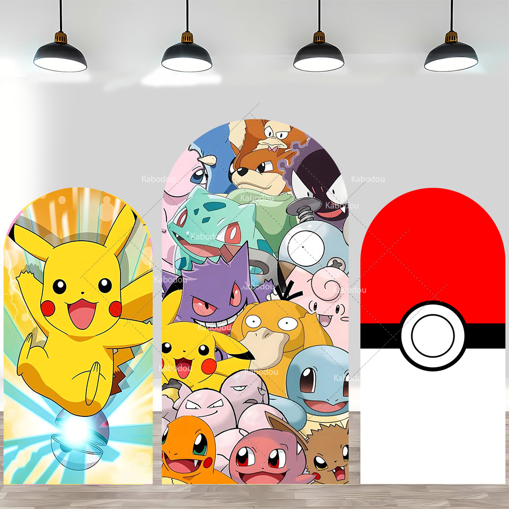 Pokemon Pikachu Backdrop Arch  - огляд і ціна Pokeball Cosplay Prop