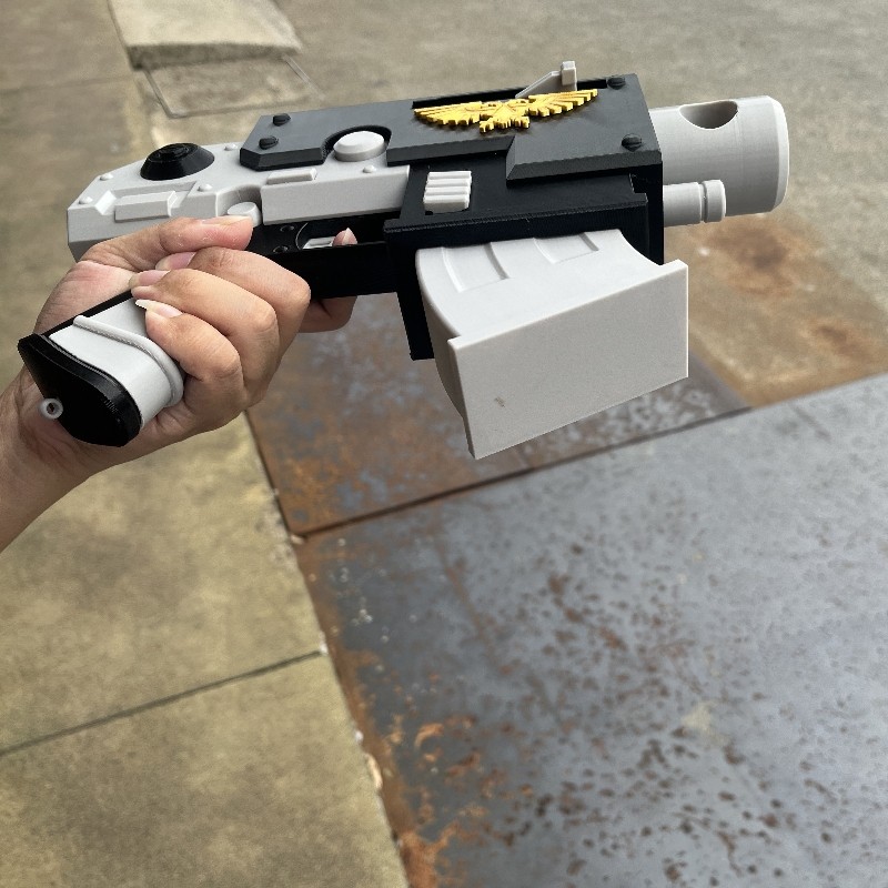 31cm Bolt Pistol 3D Printing T - огляд і ціна Cosplay Prop Pistol