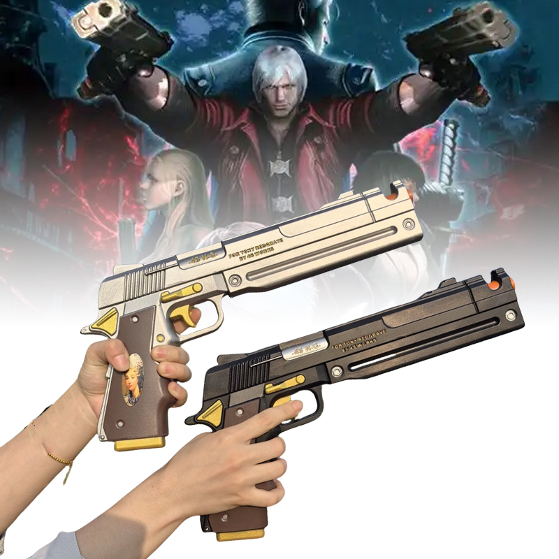 PU Dante Pistol Gun Ebony Ivor - огляд і ціна Cosplay Prop Pistol