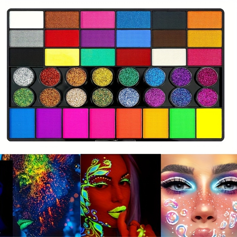 42 Colors Face Body Paint Pale - огляд і ціна Cosplay Prop Paint