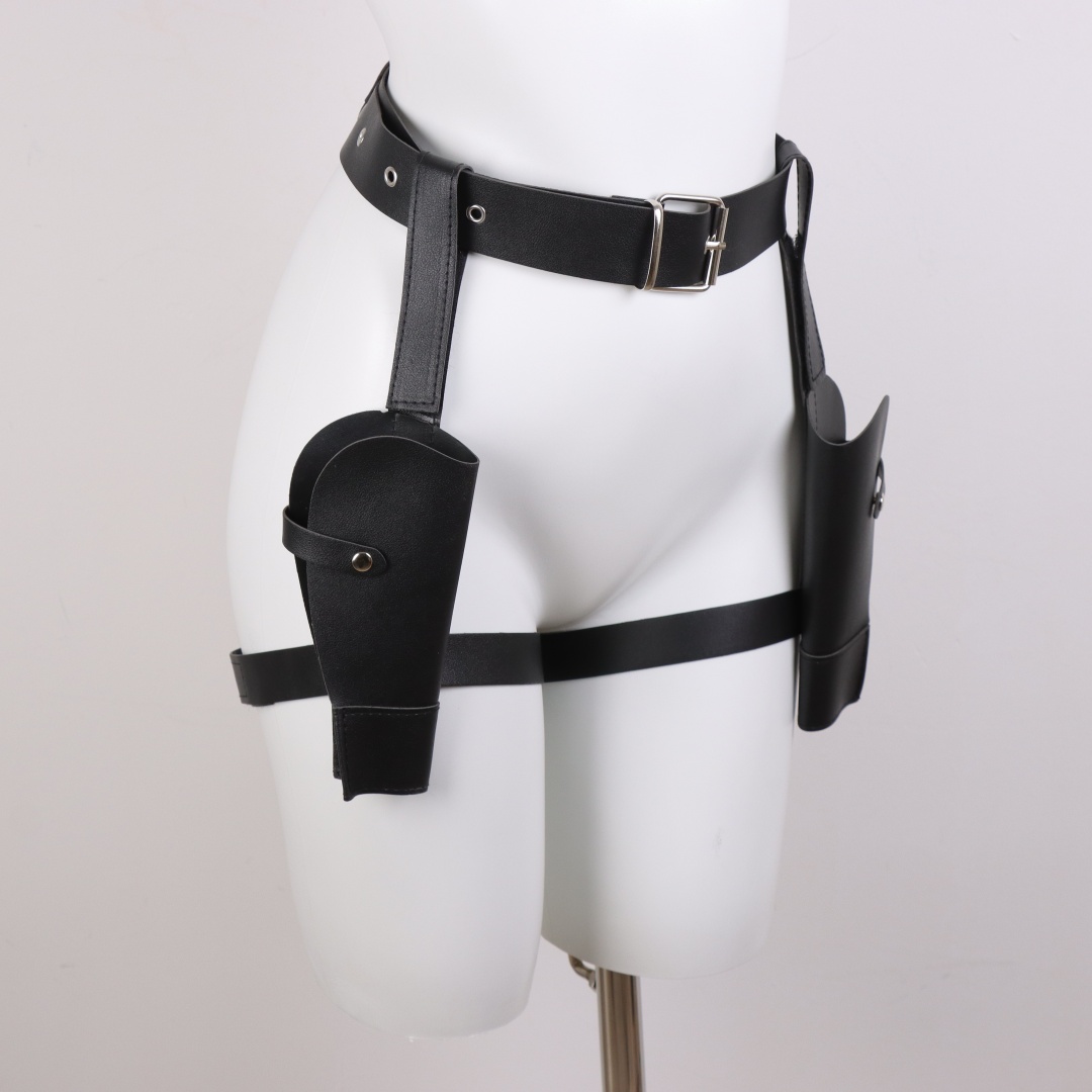 Adult Vintage PU Leather Waist - огляд і ціна Cosplay Prop Pistol