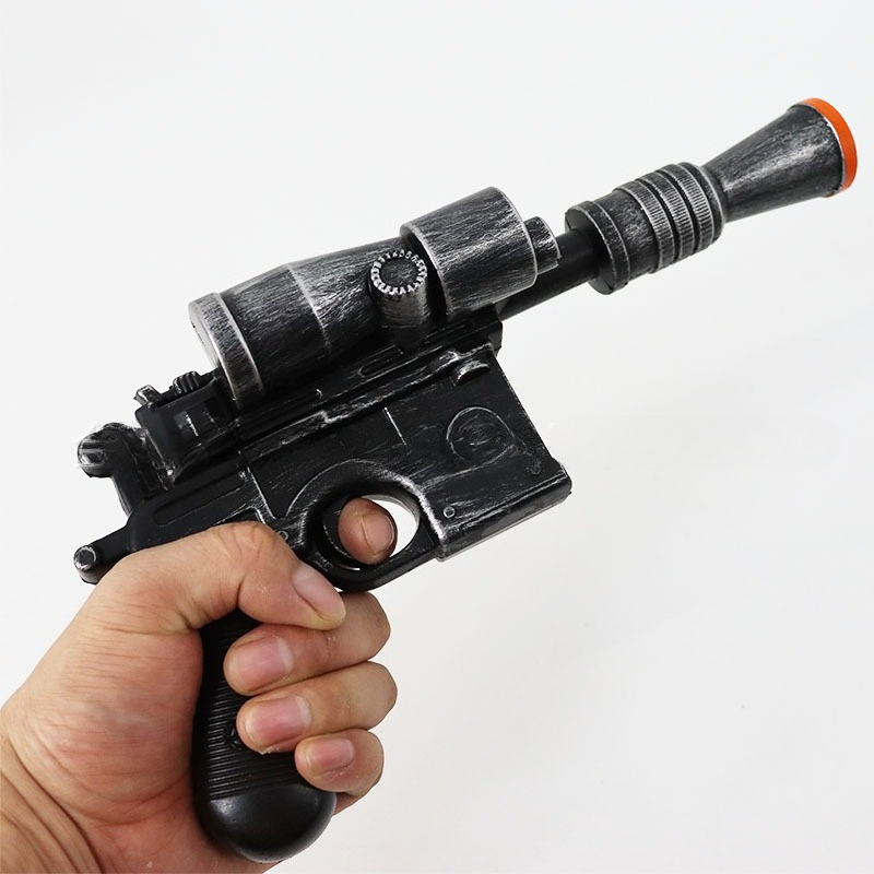 SW Han Solo Hand Gun Simulatio - огляд і ціна Cosplay Prop Pistol